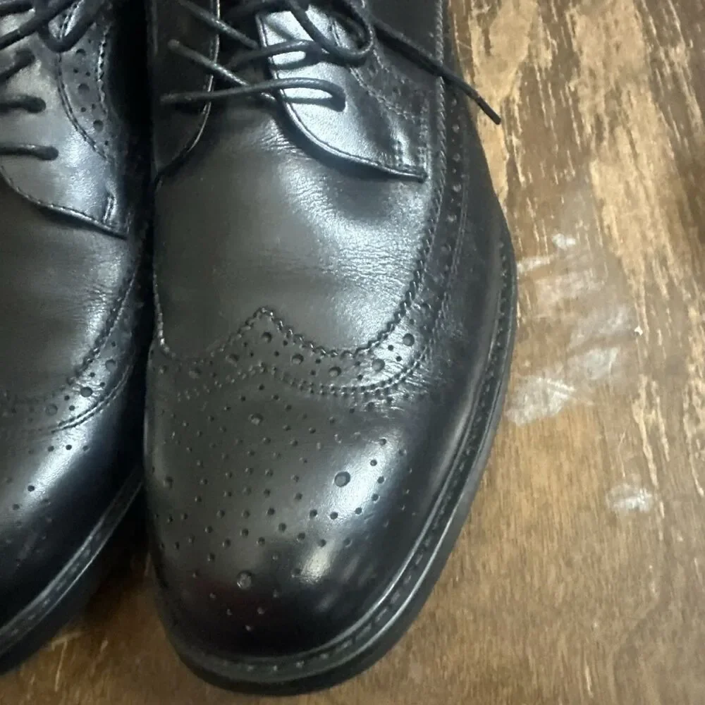 Aldo Shoes Men's Black Dress Size 9 US Size Excellent Condition
